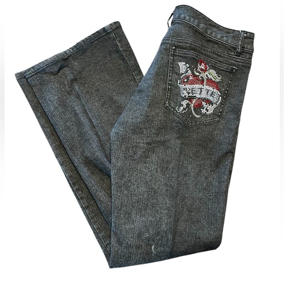 Simply Hot Denim - Simply Hot embellished jeans size 8